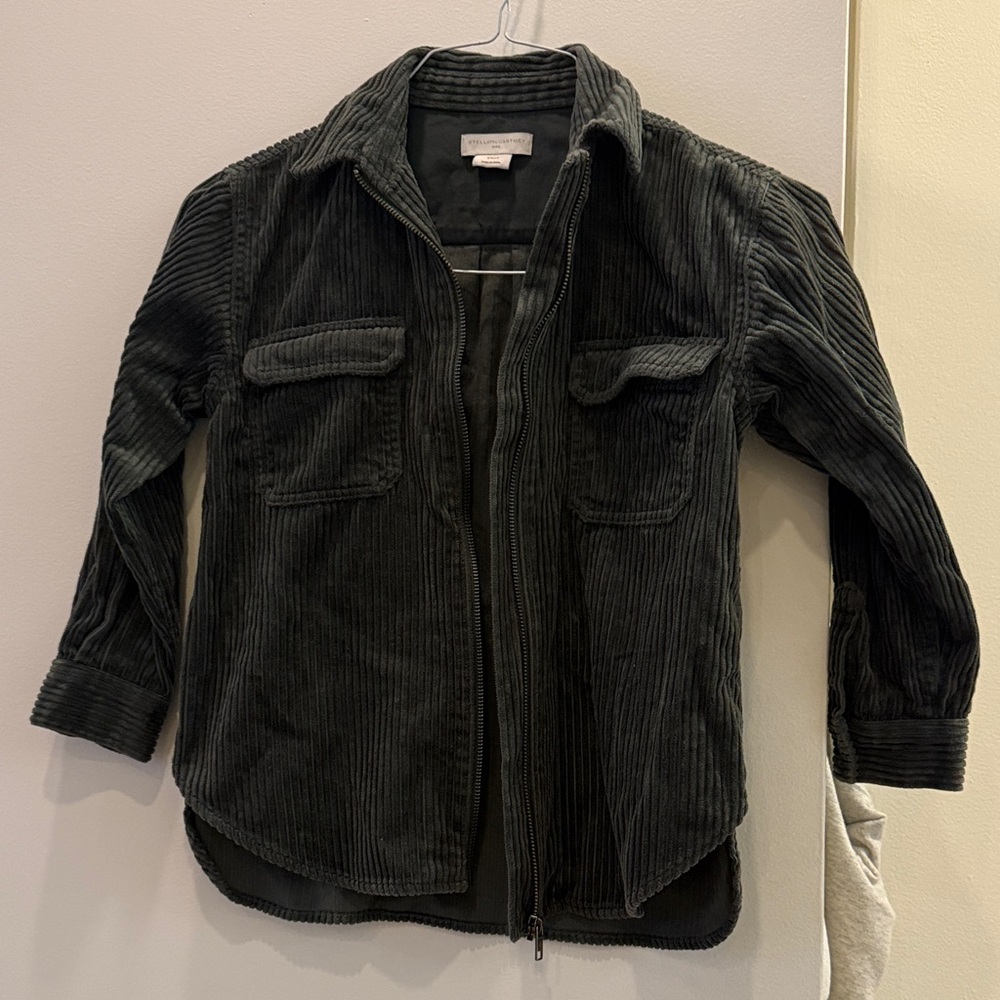 Stella McCartney Kids Dark Green Corduroy Jacket